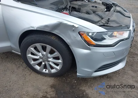 2013 Audi A6 2.0T Premium from USA, damaged, VIN WAUFFAFC9DN080565